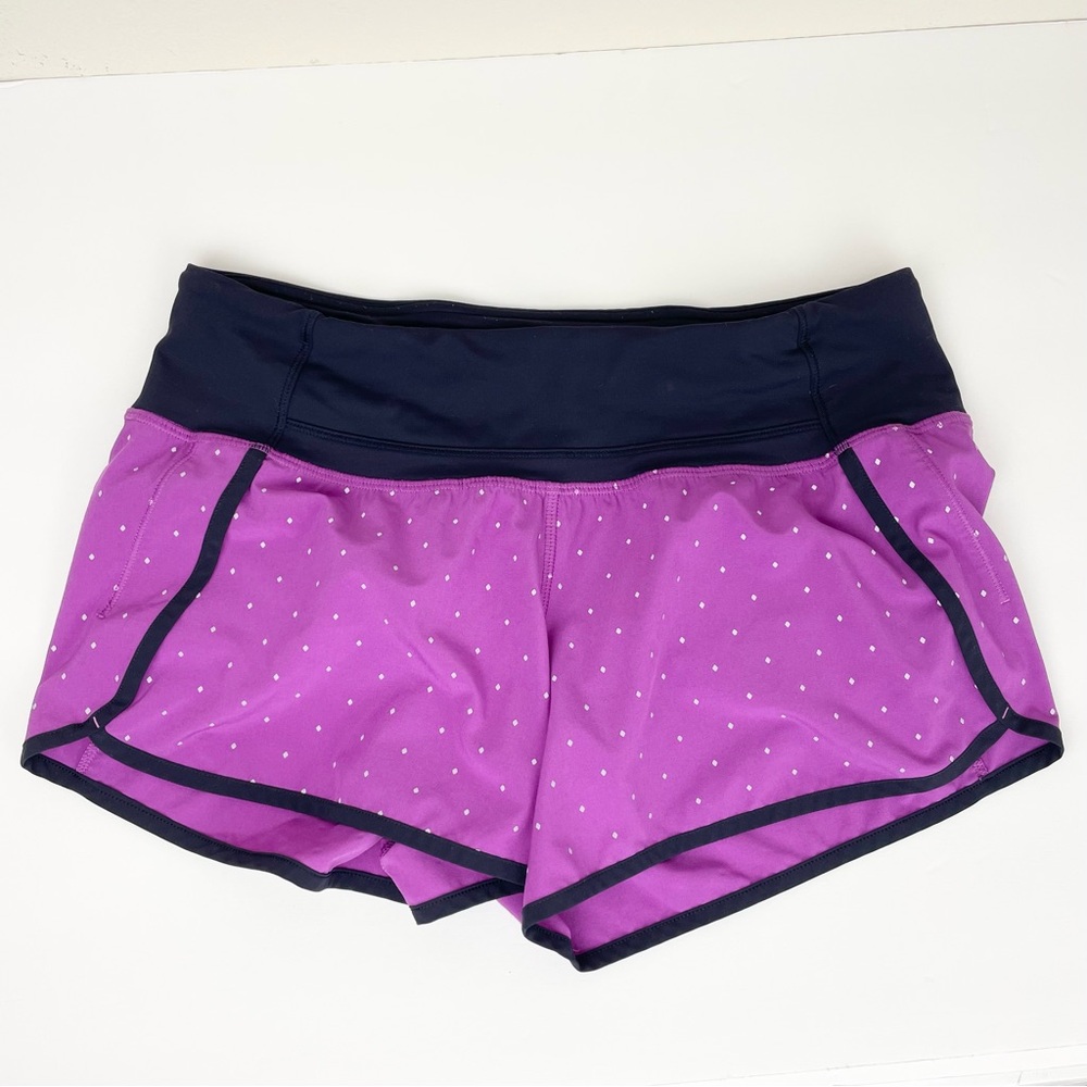 Lululemon Run Times Speed Short Reflective *4-way Stretch 6 Running